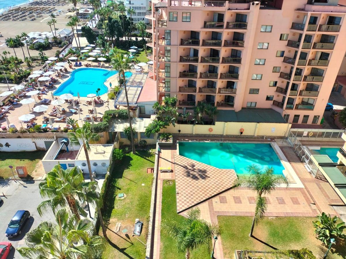 Apartamento 1ª Linea Playa Garaje Piscinas Terraza Торремолинос Экстерьер фото